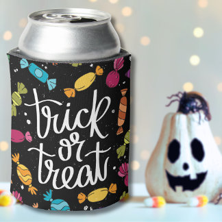 Porta-lata Truque Ou Tratamento De Doces Halloween