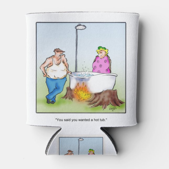 Porta-lata Tubo quente (Frente)