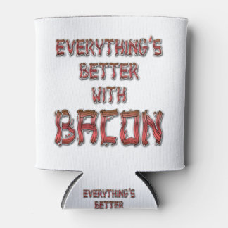 Porta-lata Tudo é melhor com Bacon