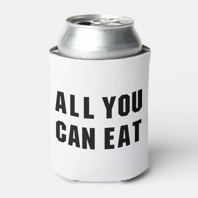 PORTA-LATA TUDO O QUE VOCÊ PODE COMER (Can Front)