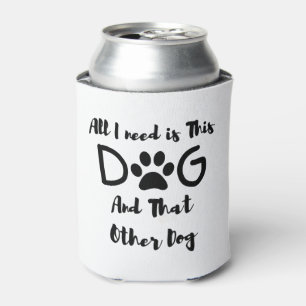 Porta-lata Tudo que preciso é deste cão e daquele outro coelh