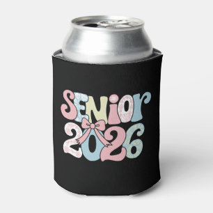 Porta-lata Turma de Formatura de 2026 Laço Floral Graduação 2