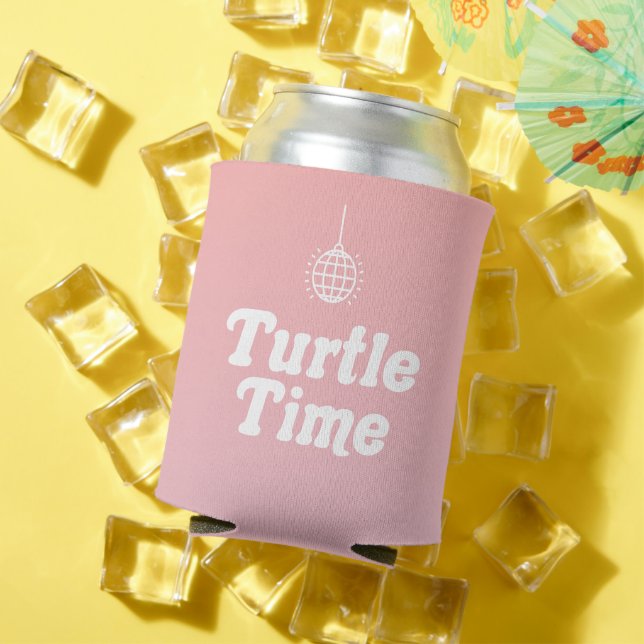 Porta-lata Turtle Time Coozie (Verão in situ)
