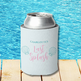 Porta-lata Última Festa de solteira de Mermaid Shell Beach