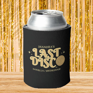 Porta-lata Última Festa Retro Discoteca Dourada Anos 70 para
