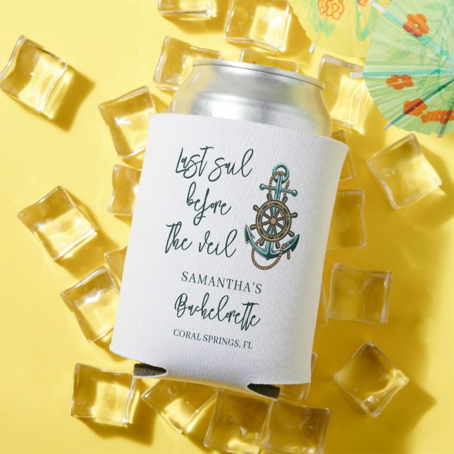 Porta-lata Última Vela Antes da Festa de Despedida de Solteir (Verão in situ)