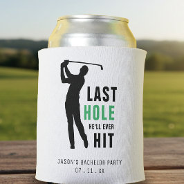 Porta-lata Último Buraco Swing de Golfe Despedida de Solteiro
