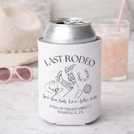 Porta-lata Último Rodeio de Despedida de Solteira Can Cooler