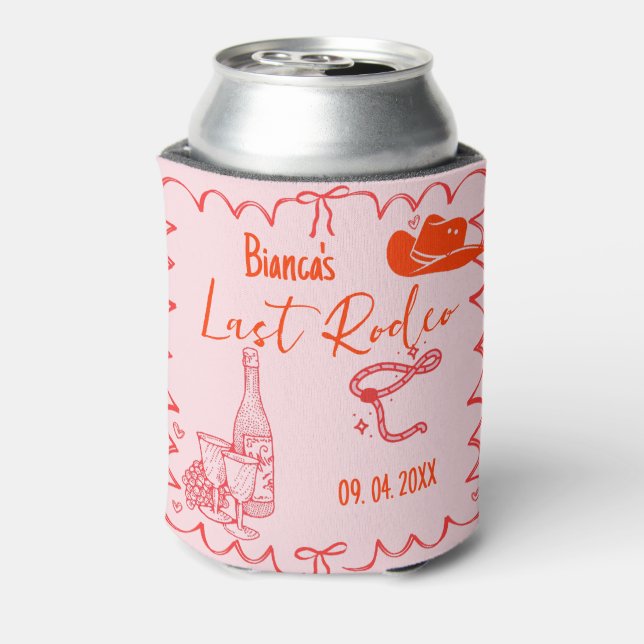 Porta-lata Último Rodeio Fim de Semana de Despedida de Soltei (Can Back)