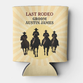 Porta-lata Últimos Caubóis do Rodeio Entardecer Nome do Noivo
