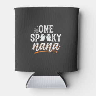 Porta-lata Um Design de Fantasma de Halloween da Nana Assusta