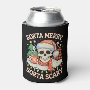 Porta-lata Um Natal Esqueleto Mais ou Menos Alegre e Meio Ass