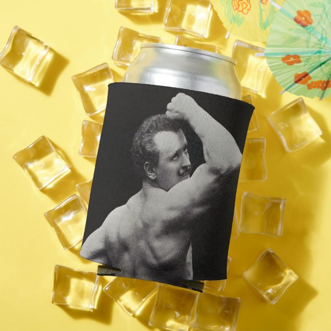 Porta-lata Um novo impulso de StrongMen Eugen Sandow Bodybuil (Verão in situ)