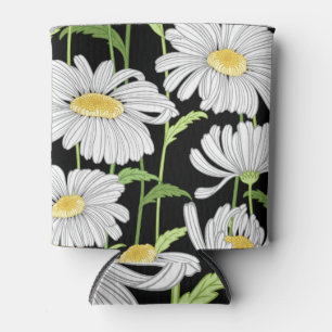 Porta-lata Um padrão perfeito com flores de verão.