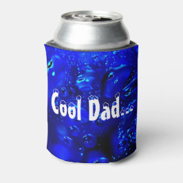 Porta-lata Uma Galáxia Meteorológica Negra e Azul de Água