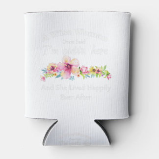 Porta-lata Uma Mulher Sábia Uma Vez Disse "Estou fora daqui e