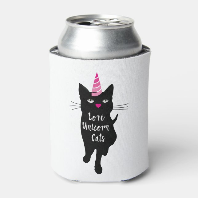 Porta-lata Unicorn Cat (Can Front)