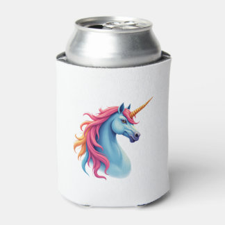 Porta-lata Unicorn Colorful Tie-Dye Unicorn Horse T-Shirt, Sm