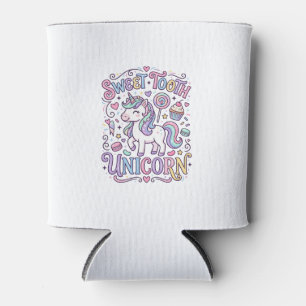 Porta-lata Unicorn Sweet Tooth Unicorn Design de Merch Origin