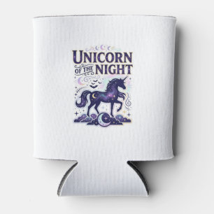Porta-lata Unicórnio da Noite Gráfico Design Zazzle Design_