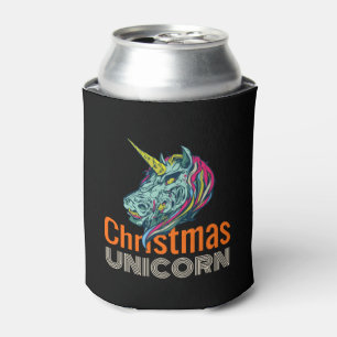 Porta-lata Unicórnio de Natal