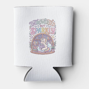 Porta-lata Unicórnio Introvertido mas Espelhante Original Bra