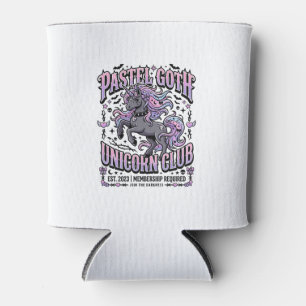 Porta-lata Unicórnio Pastel Goth Unicórnio Clube Comercial Ad