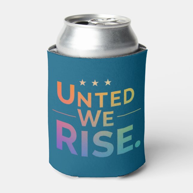 Porta-lata United We Rise (Can Front)