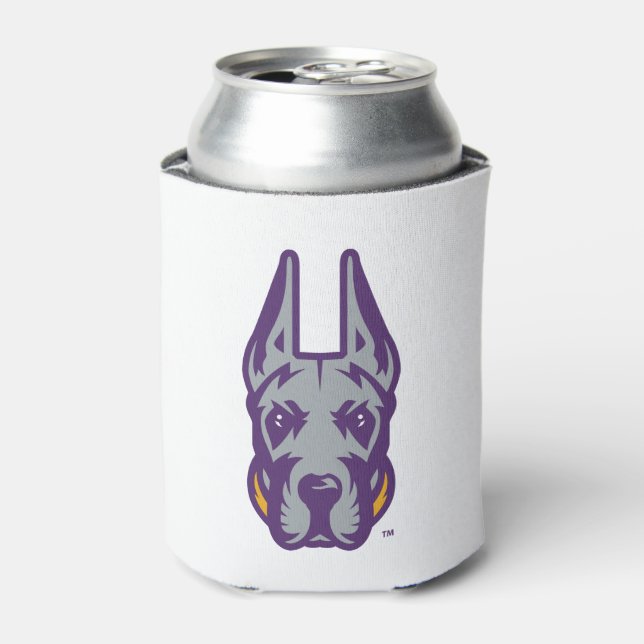 Porta-lata Universidade de Albany Great Dane Mascot Head (Can Front)