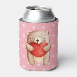 Porta-lata Urso Corado Corado Corado Carregando