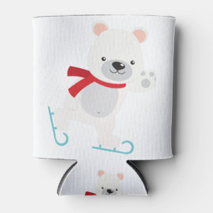 Porta-lata Urso De Inverno De Pé De Gelo