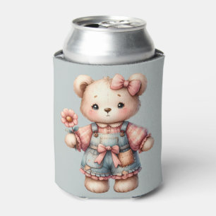 Porta-lata Urso de Pastel, Segurando Sobremesas para Vestir F