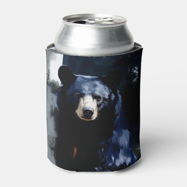 Porta-lata Urso no Retrato Woods (Can Front)