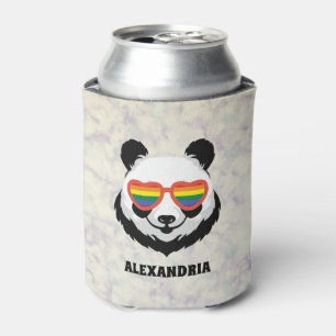 Porta-lata Urso Panda Bonito   Arco-íris   LGBTQ
