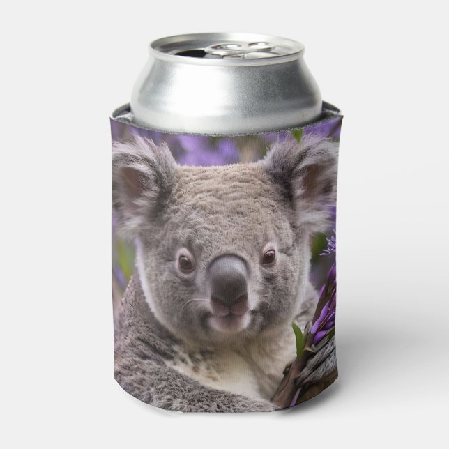 Porta-lata Urso Purple Jacaranda Koala (Can Front)