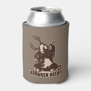 Porta-lata Urso, veado, cerveja bêbada?