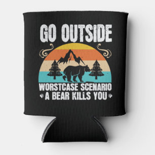 Porta-lata Ursos - Saia do pior cenário de caso