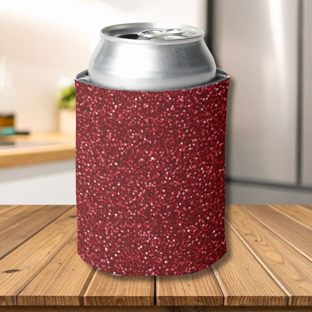 Porta-lata Valentine Classic Trendy Red Glitter (Criador carregado)