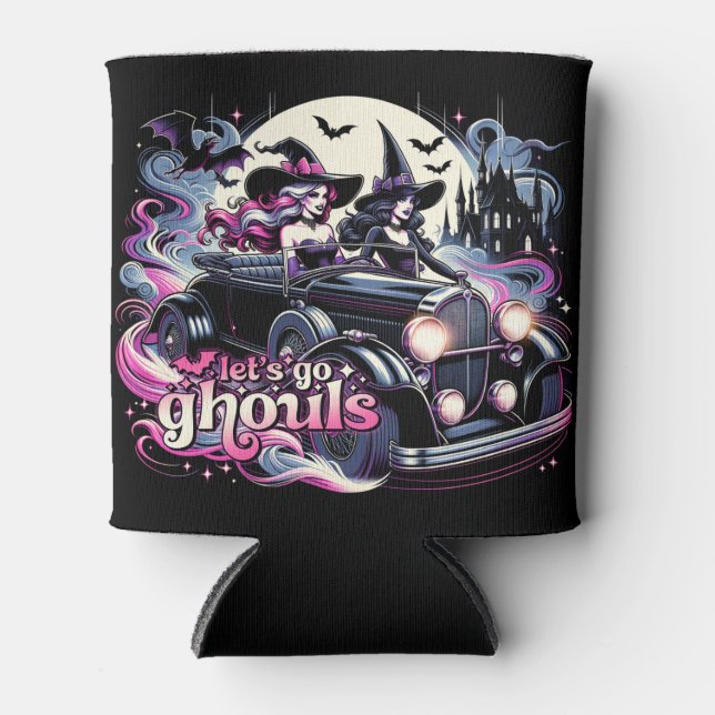 Porta-lata Vamos Lá Ghouls Garrafa Térmica (Frente)