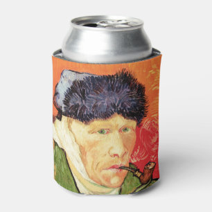 Porta-lata Van Gogh - Autorretrato com a Orelha Enfaixada e C