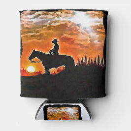 Porta-lata vaqueiro ao sol