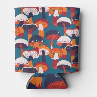 Porta-lata Variedade de cogumelos, ilustração perfeita de vin