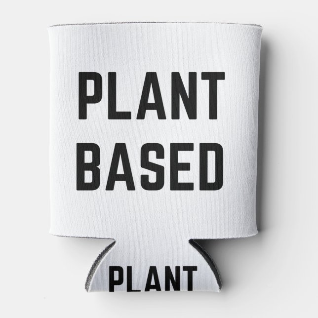 Porta-lata Vegan baseado em planta (Frente)