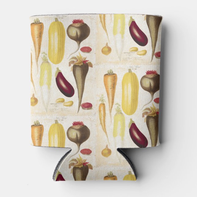 Porta-lata Vegetais do Jardim Vintage (Frente)