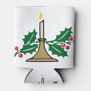 Porta-lata Vela de Natal