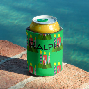 Porta-lata Velas de Natal