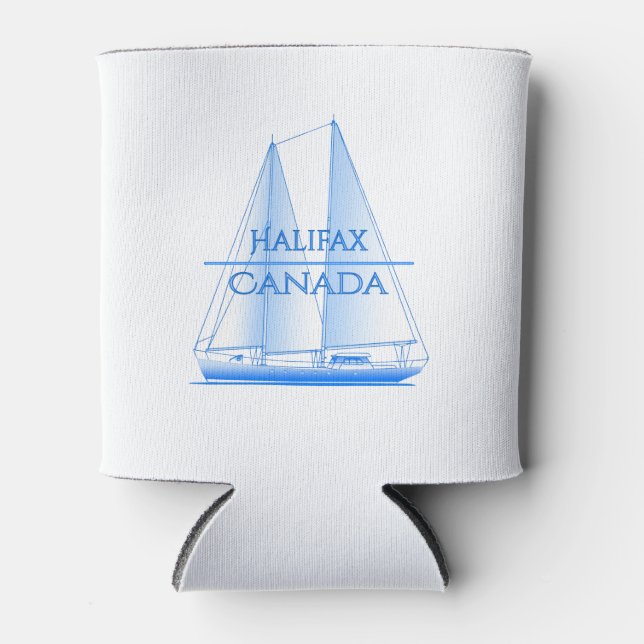 Porta-lata Velejador náutico costeiro de Halifax (Frente)