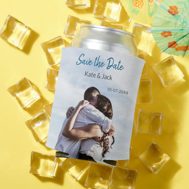 PORTA-LATA VERIFICAÇÃO CLÁSSICA BRANCA AZUL QR SALVAR DATA (Verão in situ)