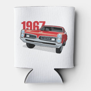Porta-lata Vermelho 1967 de Pontiac GTO