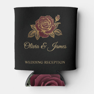 Porta-lata Vermelho Borgonha Rosa Mal-humorado Casamento Roma
